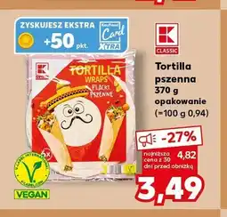 Kaufland Tortilla pszenna classic oferta