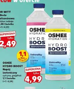 Kaufland Napój izotoniczny Oshee Hydro Boost cytryna oferta