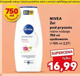 Kaufland Żel pod prysznic Nivea oferta