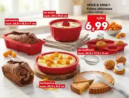 Kaufland Forma silikonowa keksówka spice & soul wym. 26,8x12,5x7cm oferta