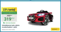 ERLI Interaktywne auto cabrio Joy4Kids na akumulator + pilot oferta