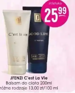 Jaśmin JFenzi C'est La Vie Balsam do ciała oferta