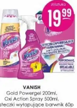 Jaśmin Vanish Gold / Oxi Action / Chusteczki oferta