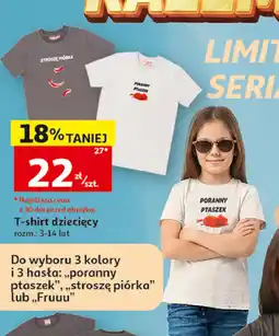Auchan T-shirt dziecięcy oferta