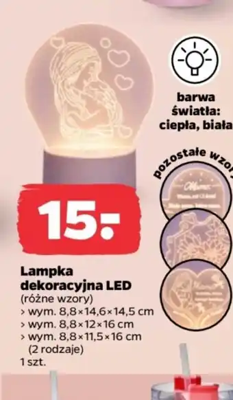 Lampka dekoracyjna LED