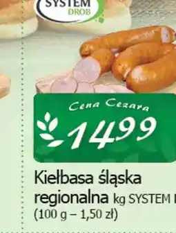Cezar Delikatesy System Drob Kiełbasa śląska regionalna oferta