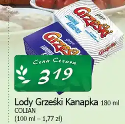 Cezar Delikatesy Grześki Lody Kanapka oferta
