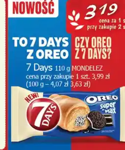 Cezar Delikatesy 7 Days Croissant z Oreo oferta