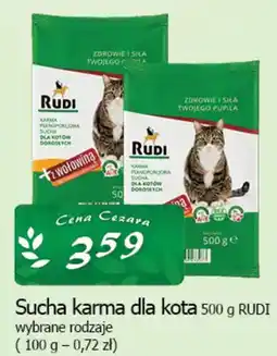 Cezar Delikatesy Rudi Sucha karma dla kota oferta