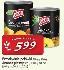 Cezar Delikatesy Ot co Brzoskwinia, Ananas oferta