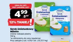 Netto Serek śmietankowy Miletto oferta