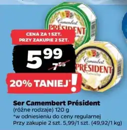 Netto Ser Camembert Président oferta