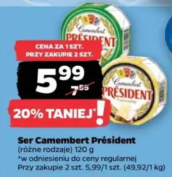 Netto Ser Camembert Président oferta