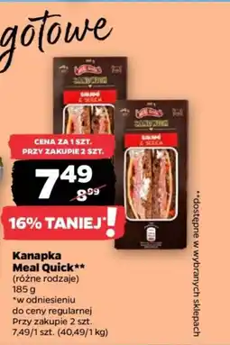 Netto Kanapka Meal Quick oferta