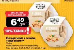 Netto Pierogi ruskie z cebulką Twoje Bistro oferta