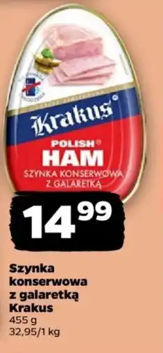 Netto Szynka konserwowa z galaretką Krakus oferta