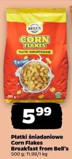 Netto Płatki śniadaniowe Corn Flakes Breakfast from Bell's oferta