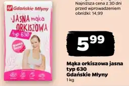 Netto Mąka orkiszowa jasna typ 630 Gdańskie Młyny oferta