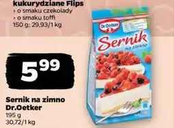 Netto Sernik na zimno Dr.Oetker oferta