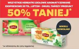 Netto Wszystkie herbatki ziołowe aromatyzowane ekspresowe lipton oferta