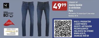 ALDI Jeansy męskie ze stretchem oferta