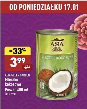 ALDI Mleczko kokosowe 400ml oferta