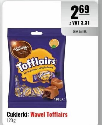 Eurocash Cukierki Wawel Tofflairs 120g oferta