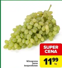 Carrefour Express Winogrona jasne bezpestkowe oferta