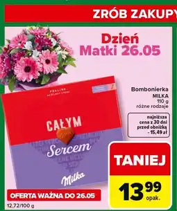 Carrefour Express Milka Bombonierka oferta