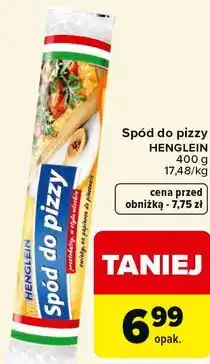 Carrefour Spód do pizzy henglein oferta