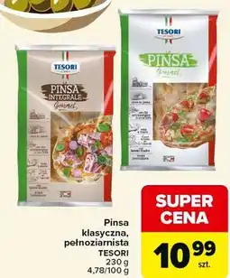 Carrefour Pinsa klasyczna, pełnoziarnista tesori oferta