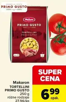 Carrefour Makaron tortellini primo gusto 250 g różne rodzaje oferta