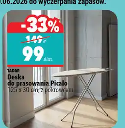 Biedronka Deska do prasowania Picalo 125 x 30 cm, z pokrowcem tadar oferta