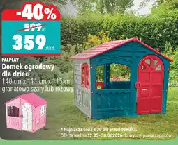 Biedronka Domek ogrodowy dla dzieci 140 cm x 111 cm x 115 cm oferta