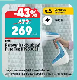 Biedronka Parownica do ubrań Pure Tex DT9530E1 TEFAL oferta