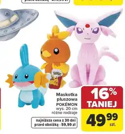 Carrefour Pokémon Maskotka pluszowa oferta