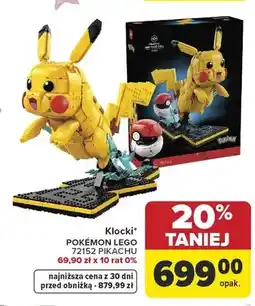 Carrefour Lego Pokémon Pikachu oferta