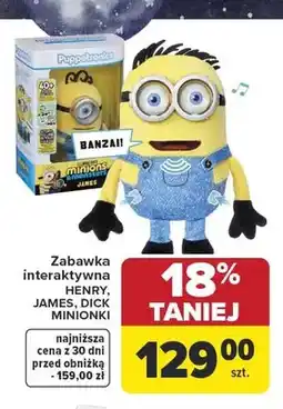 Carrefour Puppetronics Minionki Zabawka interaktywna oferta