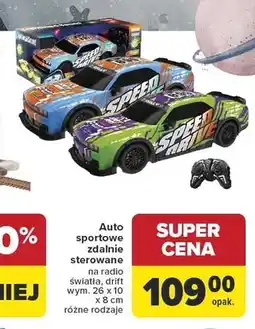 Carrefour Speed Drive Auto sportowe zdalnie sterowane oferta