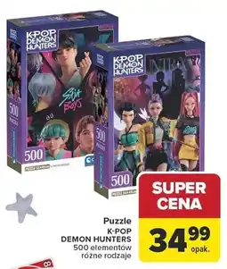 Carrefour K-Pop Demon Hunters Puzzle oferta
