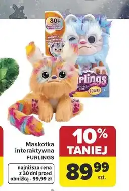 Carrefour Furlings Maskotka interaktywna oferta
