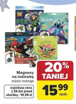 Carrefour Disney Magnesy na lodówkę oferta