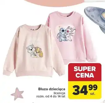 Carrefour Bluza dziecięca oferta
