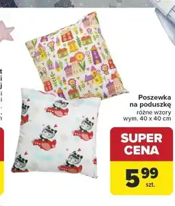 Carrefour Poszewka na poduszkę oferta