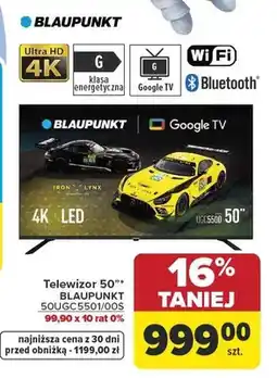 Carrefour Blaupunkt Telewizor 50" oferta
