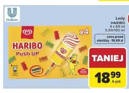 Carrefour Haribo Lody Push up oferta