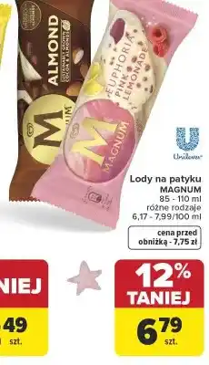 Carrefour Magnum Lody na patyku oferta