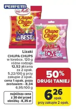 Carrefour Chupa Chups Lizaki oferta