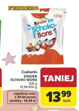 Carrefour Kinder Schoko-Bons oferta