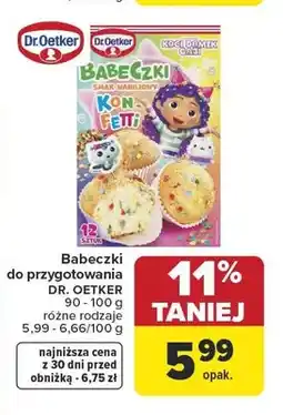 Carrefour Dr. Oetker Babeczki Konfetti oferta